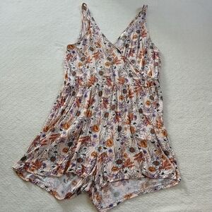 h&m ♡ floral romper